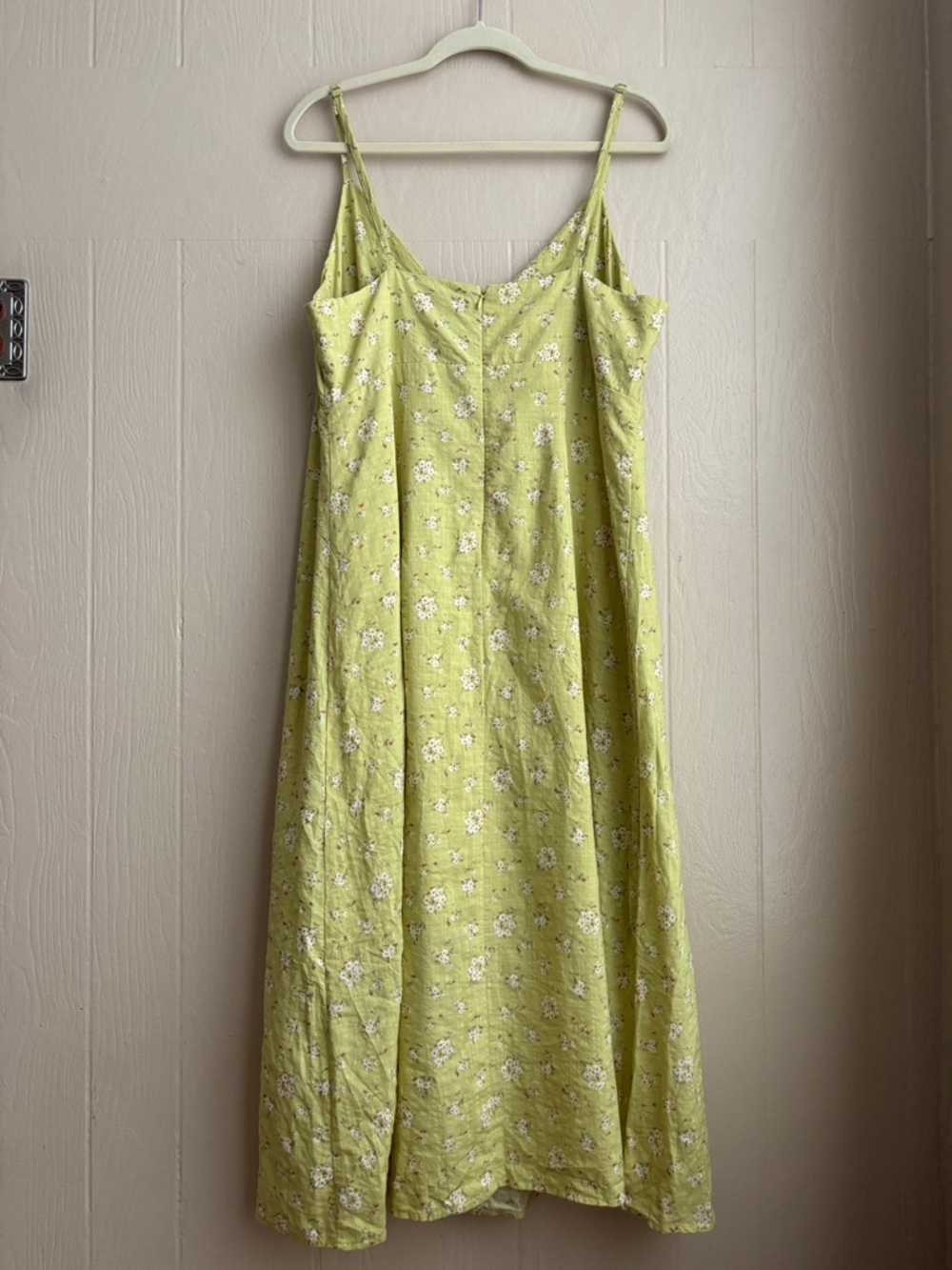 Forever 21 1X Boho Floral Print Lightweight Midi Dress NEW - Picture 7 of 9